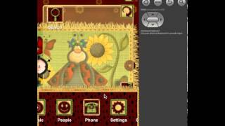 Android: TSF Shell Launcher Theme Cute Ladybugs screenshot 3