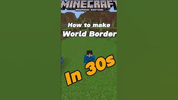 30-Second BEST World Border Setup!- Minecraft Bedrock