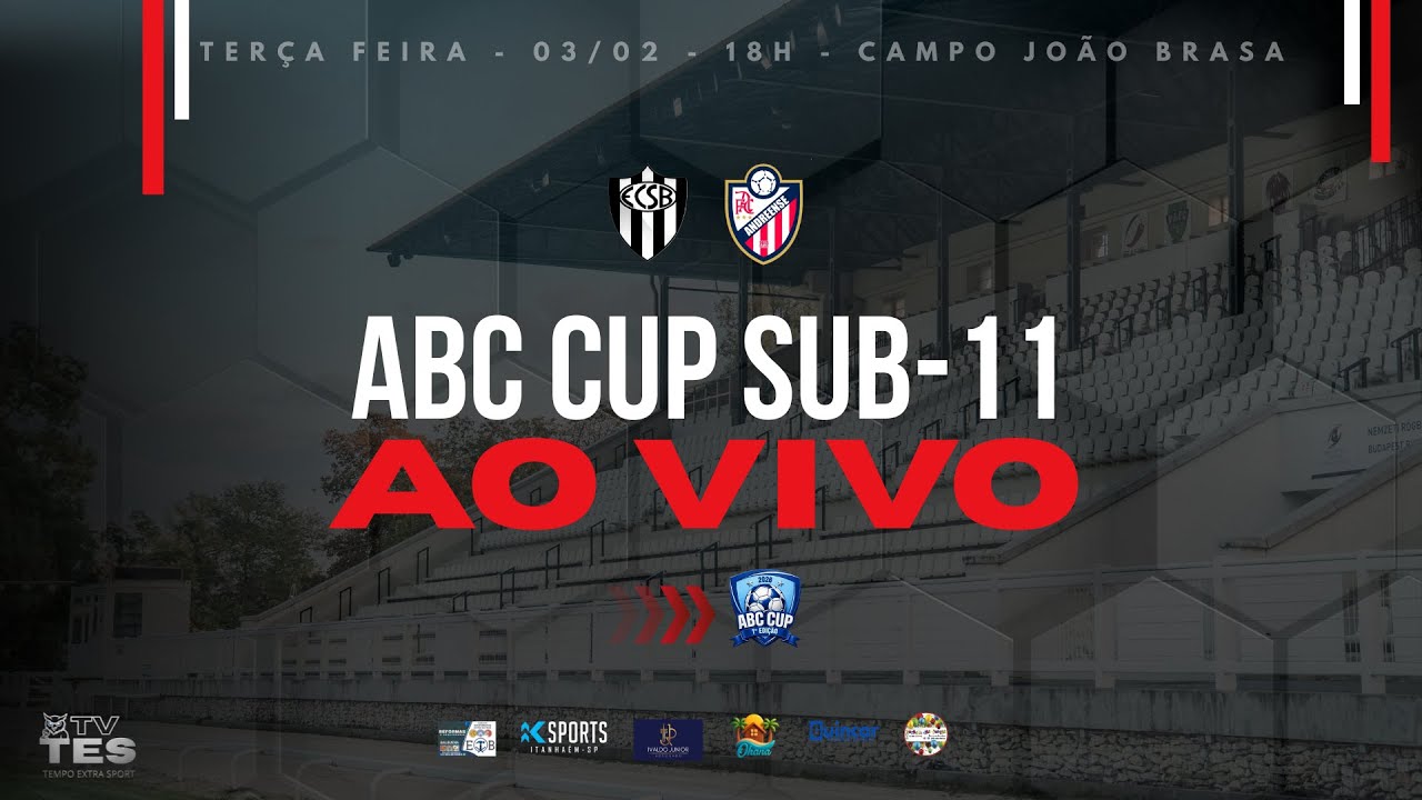 ABC CUP 2026 - SUB 11 - SÃO BERNARDO X ANDREENSE - AO VIVO
