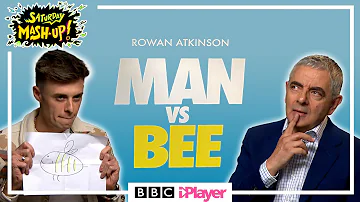 Mr Bean aka Rowan Atkinson Man Vs Bee Interview w/ Joe Tasker | Saturday Mash-Up