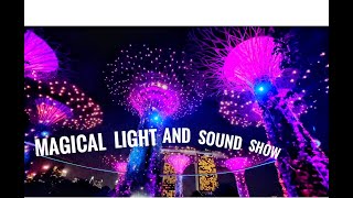 Gardens By The Bay Light and Sound Show I  Garden Rhapsody 2021 I Supertree Grove I Light festival