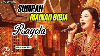 Sumpah Mainan Bibia  Royola  Cover Ai Slow Pop Minang Paling Menyentuh
