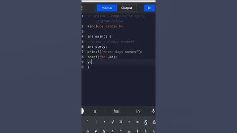 c program to convert days into years ,weeks and days😉😄#viral #trendingonshorts #ytshorts #shortsfeed