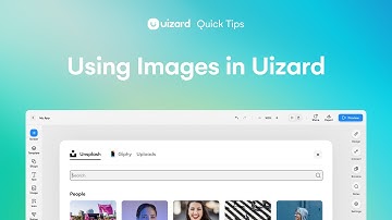 Using Images in Uizard