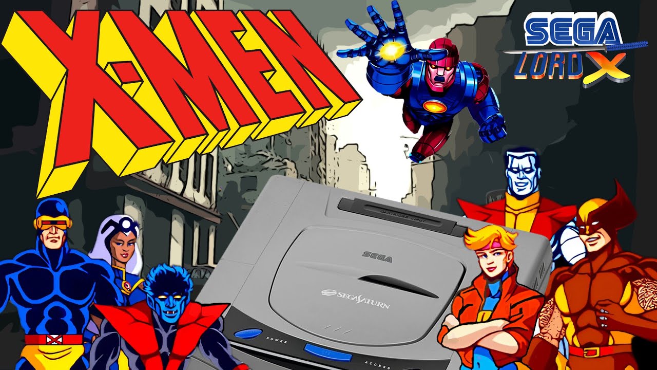 X-Men The Arcade Game Sega Saturn Demo - YouTube