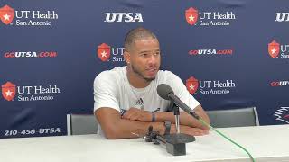 UTSA QB Frank Harris Post Game 41-20 loss to UT 9.17.22 Guide