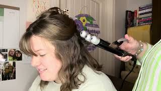 ASMR | hair salon roleplay! | crimping, heat protectant, dry shampoo, scalp check