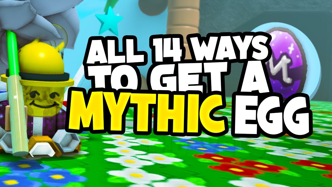 All 14 ways to get MYTHIC EGGS in BEE SWARM SIMULATOR (roblox bss