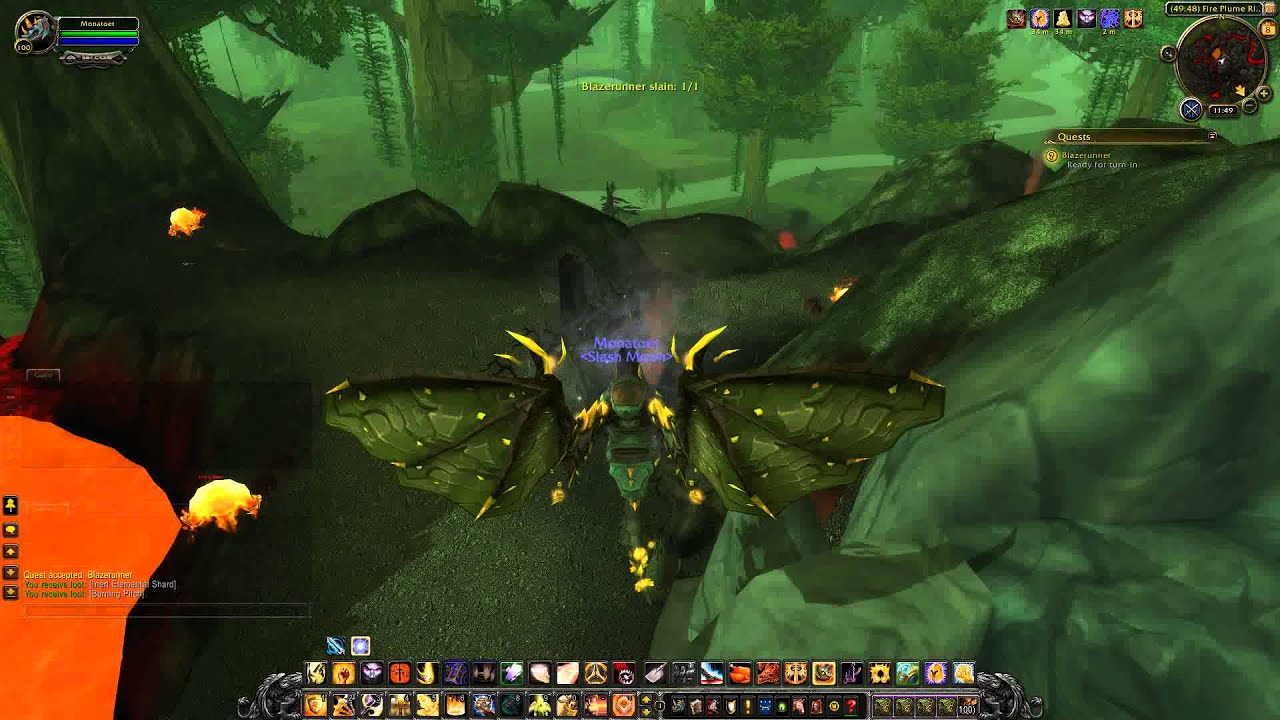 Quest 1820: Blazerunner (WoW, human, paladin)