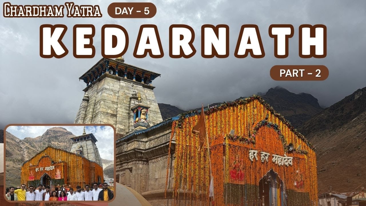 Kedarnath Dham 🕉️ | Uttarakhand Chardham Yatra By Own Car Vlog | Day 5