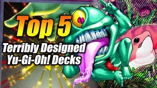 Top 5 Terribly Designed Decks in Yu-Gi-Oh!