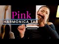 Pink  aerosmith  harmonica tab