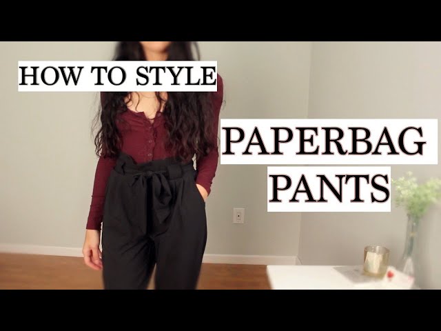 How To Wear Paper Bag Pants When You're Over 50 - fountainof30.com