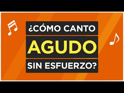 Cantar BIEN AGUDO
