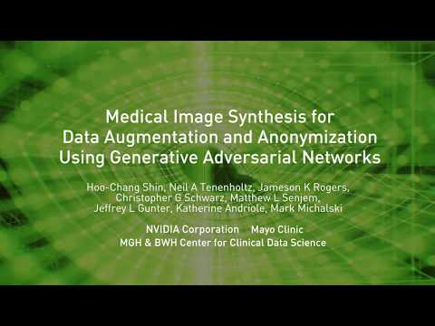 Research at NVIDIA: Medical Image Synthesis for Data Augmentation and Anonymization Using GANs