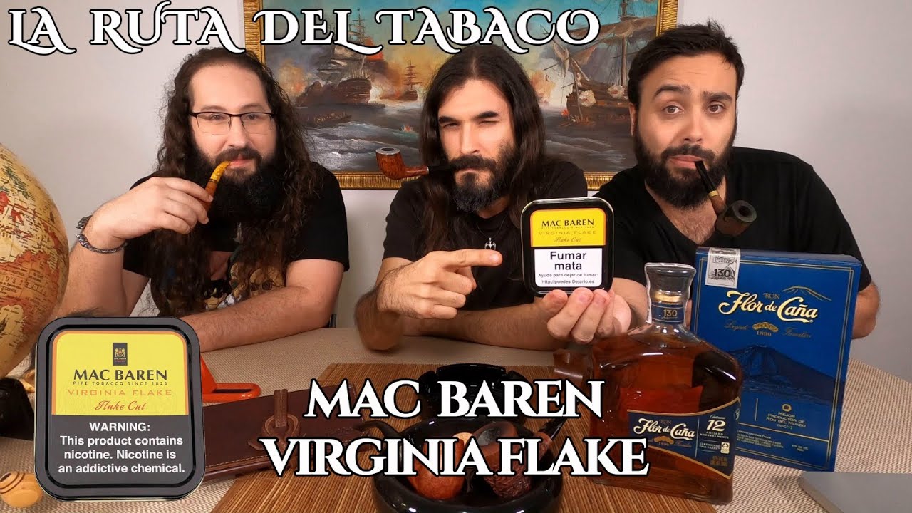 Tabaco de Pipa - Mac Baren - Virginia Flake - Fumar en pipa