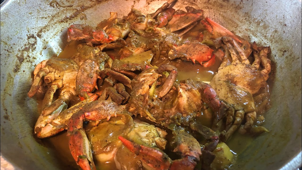 Recipe For US Blue Crab Curry YouTube