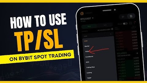 How To Use TP/SL On Bybit Spot Trading (Step By Step)