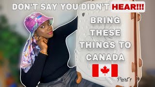 Things you need to bring when coming to Canada 🇨🇦.A comprehensive list for everyone + packing tips screenshot 5