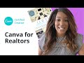 Canva for REAL ESTATE professionals