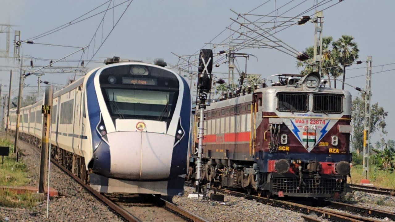 [Part-1]Railfanning At Peddavadlapudi station | superfast Express+Extra | South Indian Railways | IR