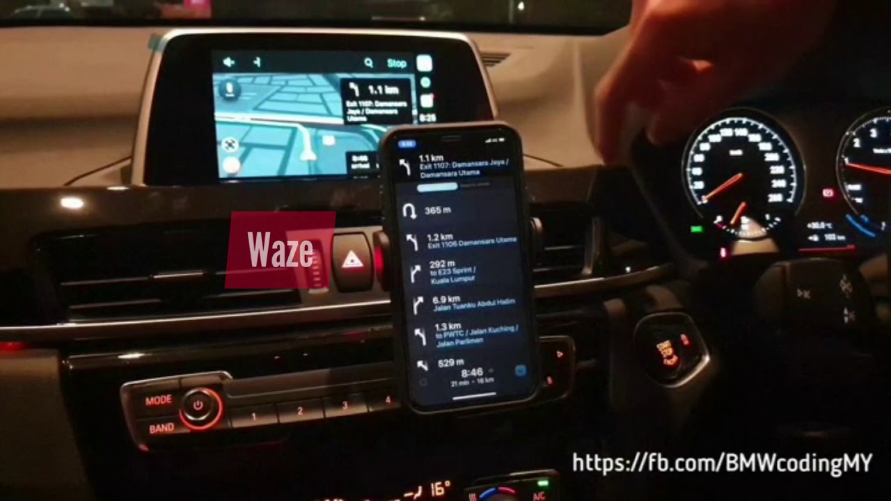 Activate Apple CarPlay in BMW and Mini Cooper with small EVO 6.5 inch