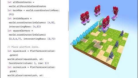 Art of the Array - Swift Playgrounds Learn to Code 2 with Explanation