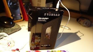 Sharp JC-S42H(BK) Cassette Player Teardown