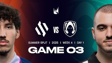 BDS v TH | 2025 LEC Summer | Week 4 Day 1 | Team BDS vs. Team Heretics Game 3