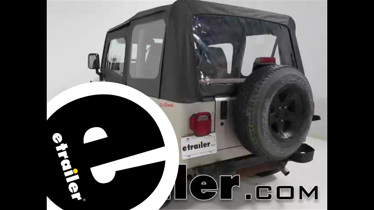 etrailer | Bestop Replacement Hood Latch Installation - 1995 Jeep Wrangler  - YouTube