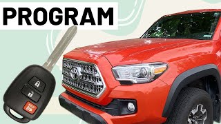 Toyota Tacoma: Program Key & Remote Fob (EASY)