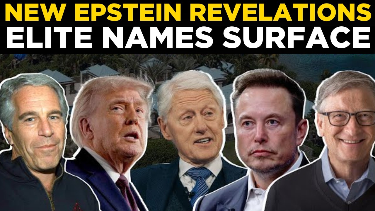 Epstein Files LIVE: Newly Released DOJ Documents Rock High-Profile Names | breaking news