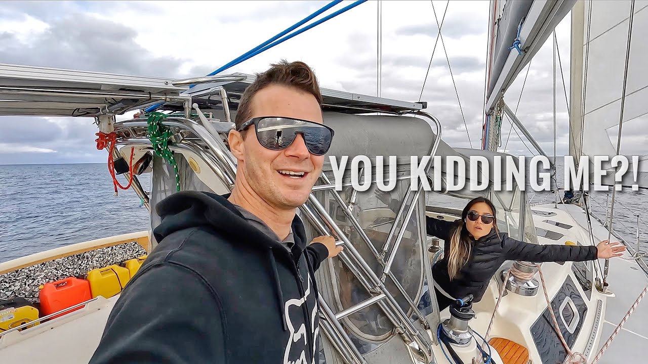 Sailing 200 nautical miles and THIS happens…- Ep 113