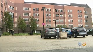 Students Move In To Residence Halls At St. Joseph's University