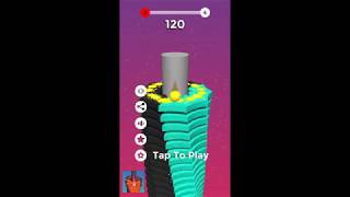 stack ball fall - blast color blocks game by creative infotechs screenshot 3
