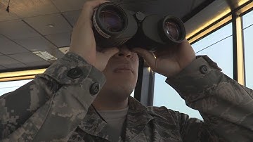 Army air traffic controller describes his work