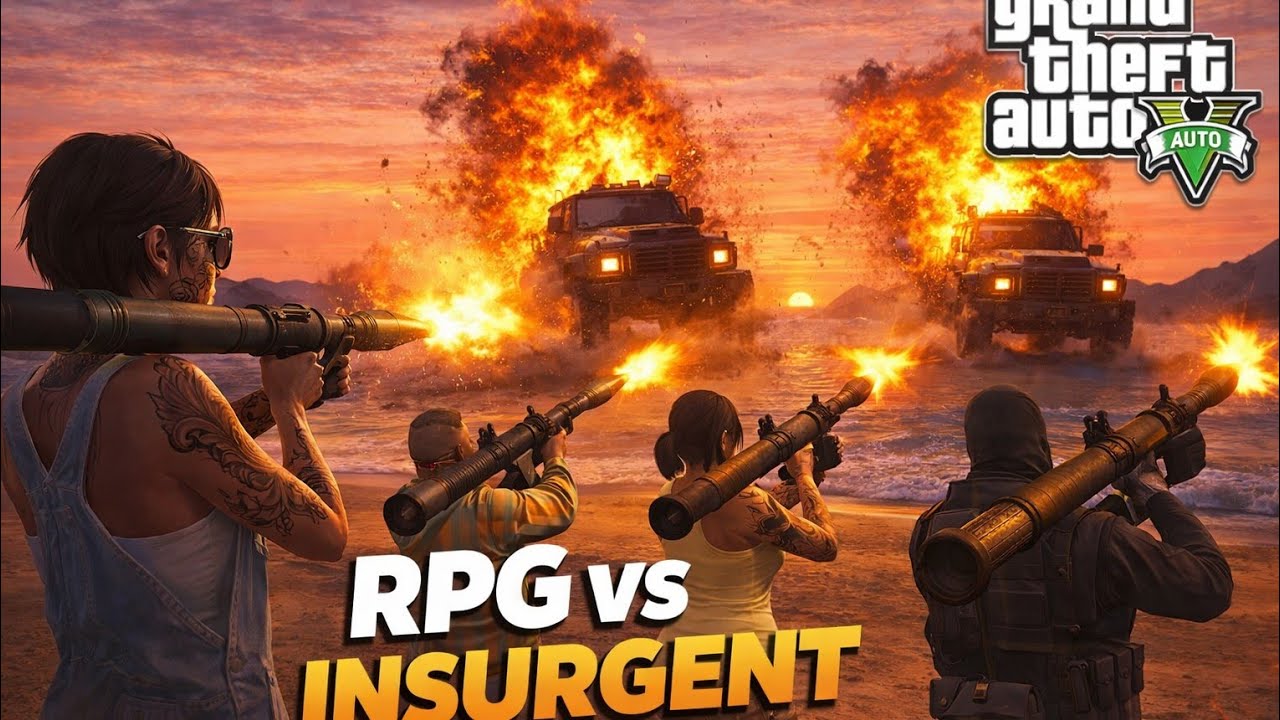 Rpg vs insurgent Gta 5 