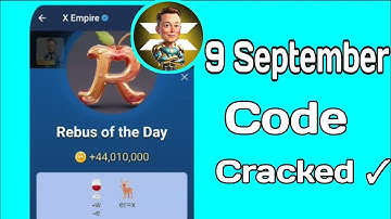 8 & 9 September Rebus Of The Day Code In Musk Empire ( Cracked ✓ ) 😲 | Mohsin Club