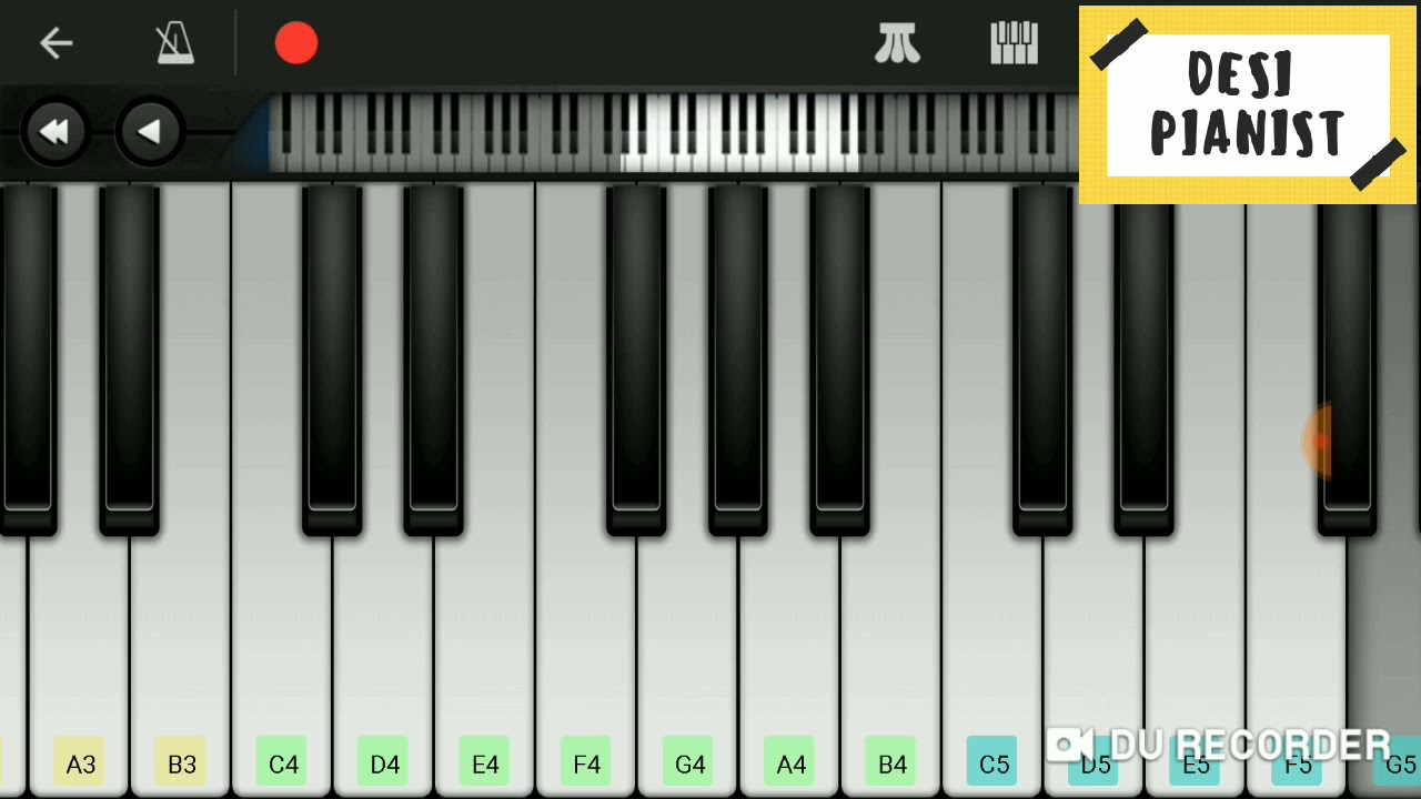 Teri Meri Prem Kahani Piano Tutorial YouTube