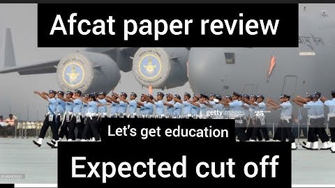 AFCAT 2 2020 Analysis AFCAT 4th October Shift 1 2020 | AFCAT 2 2020Answer Key | AFCAT Analysis