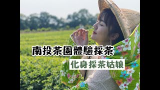 【南投茶廠開箱】體驗製茶！做一天的採茶姑娘！ 