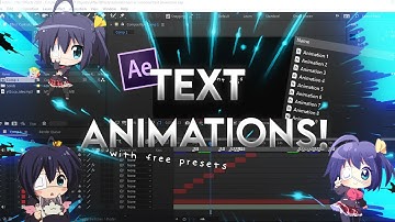 After Effects Text Animation Tutorial | Free Presets
