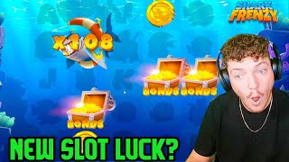 I tried SHARK FRENZY with $5,000 BALANCE! *NEW RELEASE*