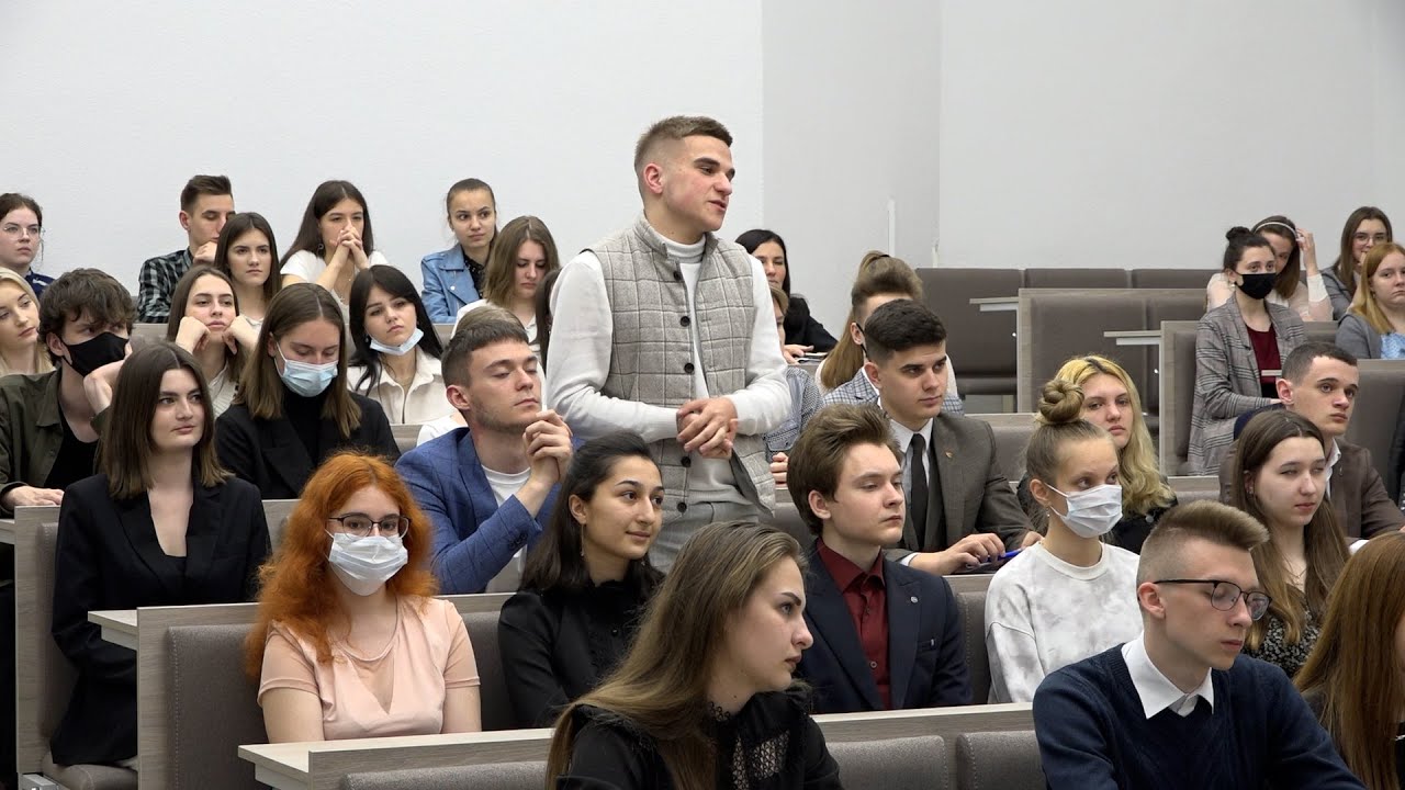 Высшее учебное. Председатель Мингорисполкома ответил на вопросы студентов