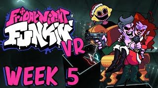 Friday Night Funkin Week 5 in VR? (Beat Saber)
