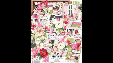 Mabel Digital Card Making and Scrapbook Kit Release