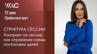 Структура сессии. Контракт на сессию как отражение схемы постановки целей / Урок 22 / Профессия коуч