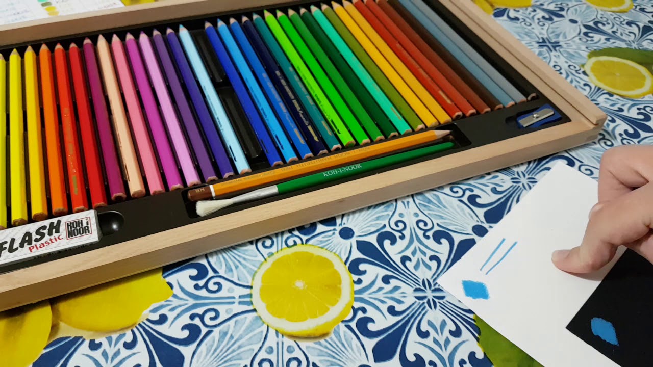 Matite acquerellabili Koh i noor prova e recensione Matite acquerellabili Koh i noor prova e recensione