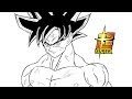 Dessus Coloriage De Dragon Ball Z Goku