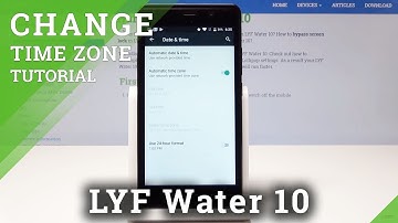 How to Set Up Date & Time in LYF Water 10 - Change Time Settings